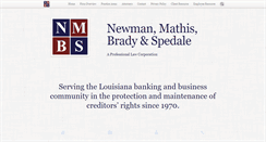 Desktop Screenshot of newmanmathis.com